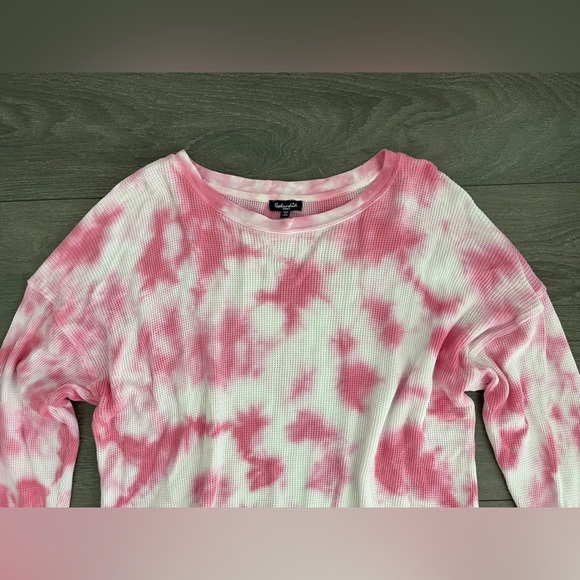 Splendid oversized sweater shirt long sleeve Small batik S - Picture 2 of 6